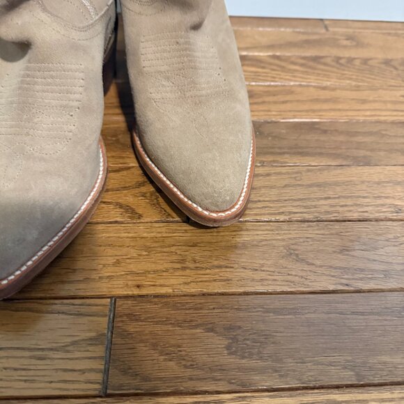 Tecovas The Abby Driftwood Suede LIKE NEW 10.5 - Picture 9 of 15
